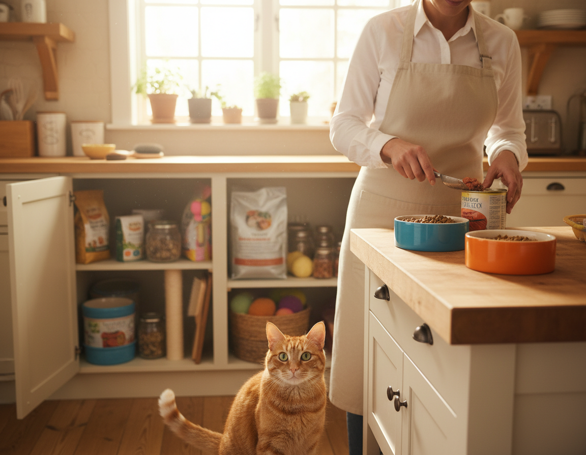 macska etetési rend fenntartása