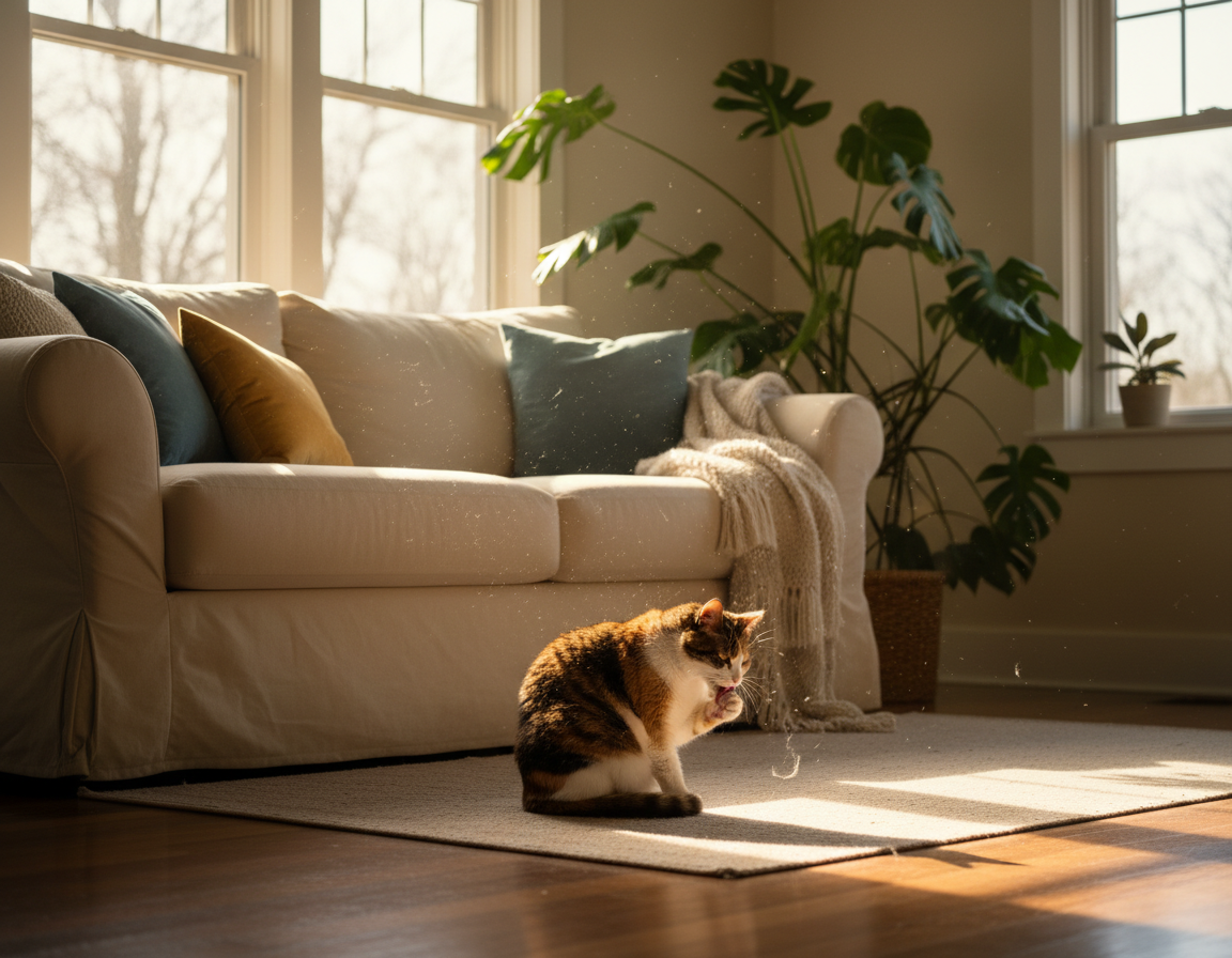 macska évszakfüggő vedlés