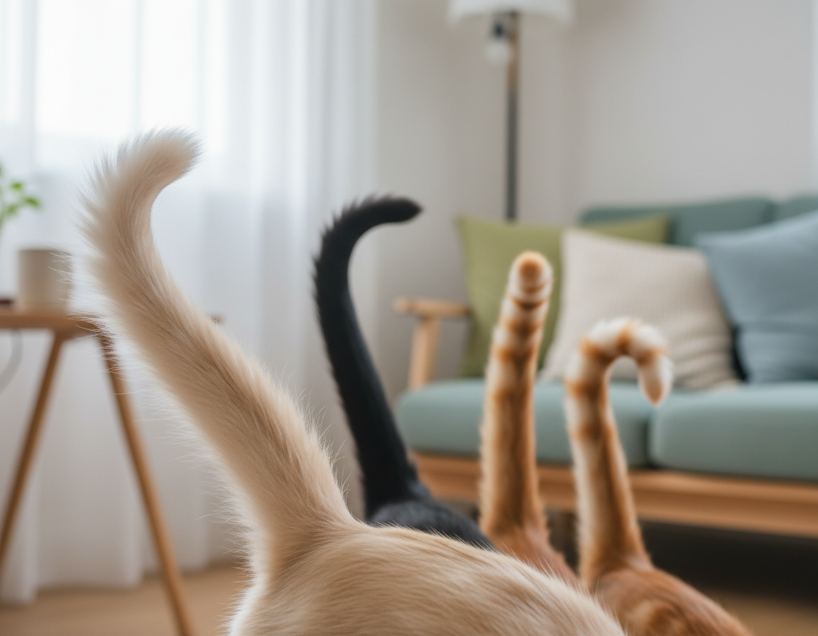 macska farok mozdulatok elemzése