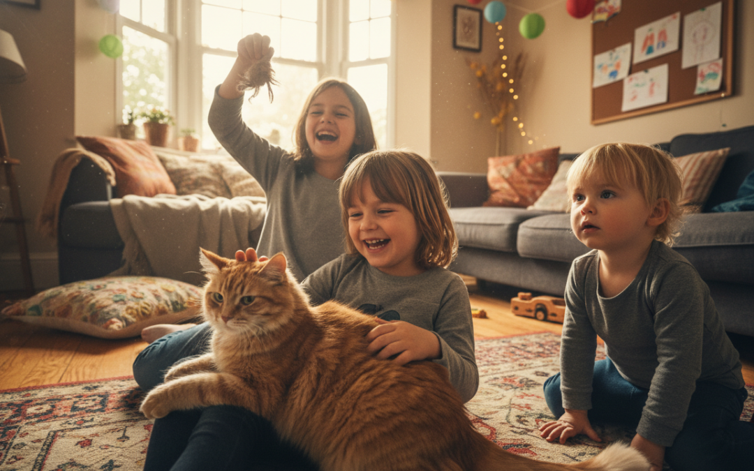 Macska gyerekekkel való kapcsolata – Minden, amit tudnod kell róla!