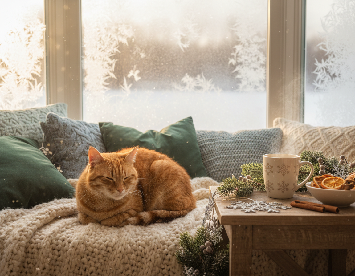 macska hideg időhöz való alkalmazkodás