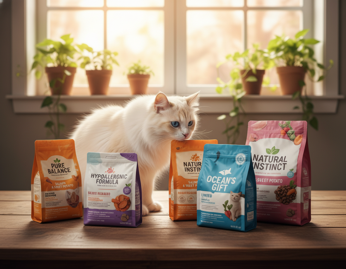 macska hipoallergén tápok