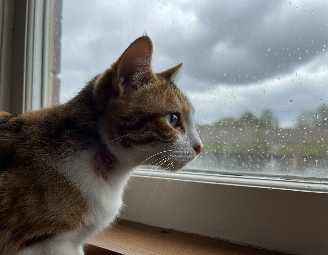 macska időjárás okozta bőrirritáció