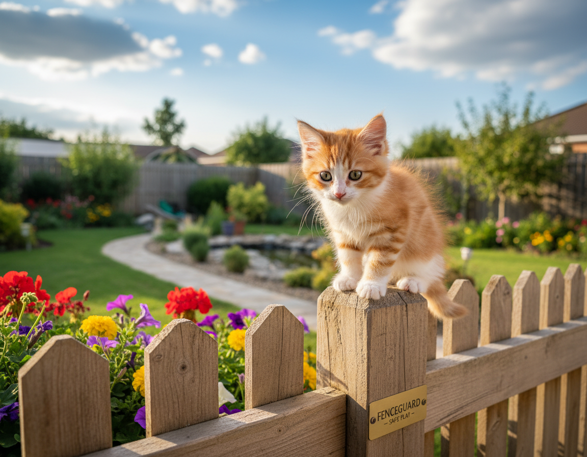 macska kerítésbiztosítás
