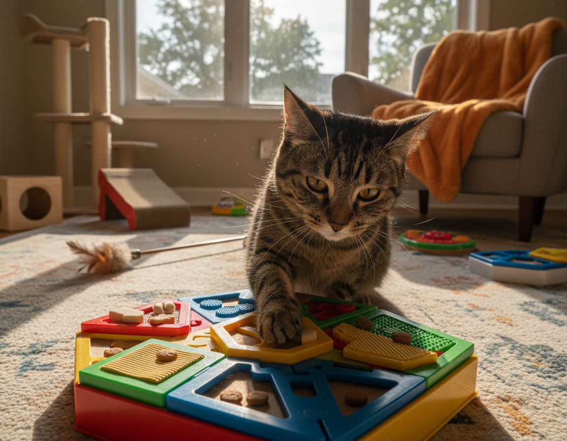 macska kognitív képességek fejlesztése