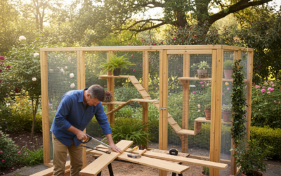 Macska kültéri kifutó építése – Minden, amit tudnod kell róla!