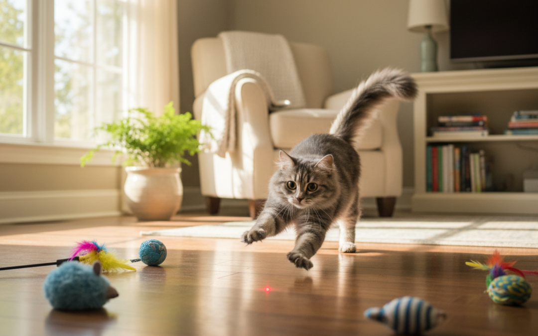 Macska lézeres mozgásedzés – Minden, amit tudnod kell róla!