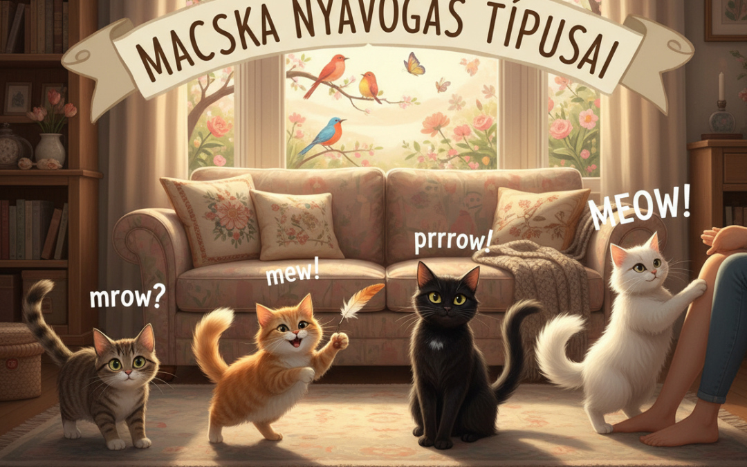 Macska nyávogás típusai – Minden, amit tudnod kell róla!