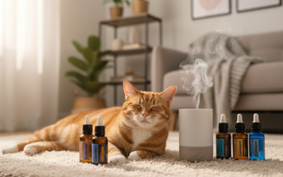 Macska stresszoldás illóolajokkal – Minden, amit tudnod kell róla!