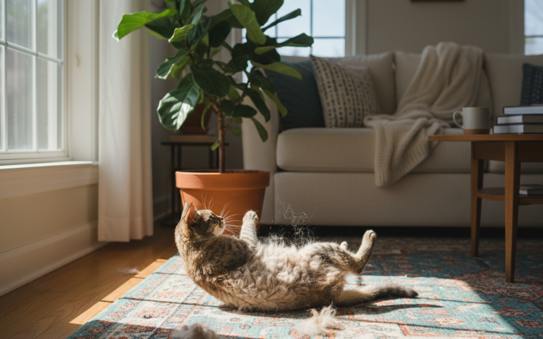 Macska szezonális szőrhullás – Minden, amit tudnod kell róla!