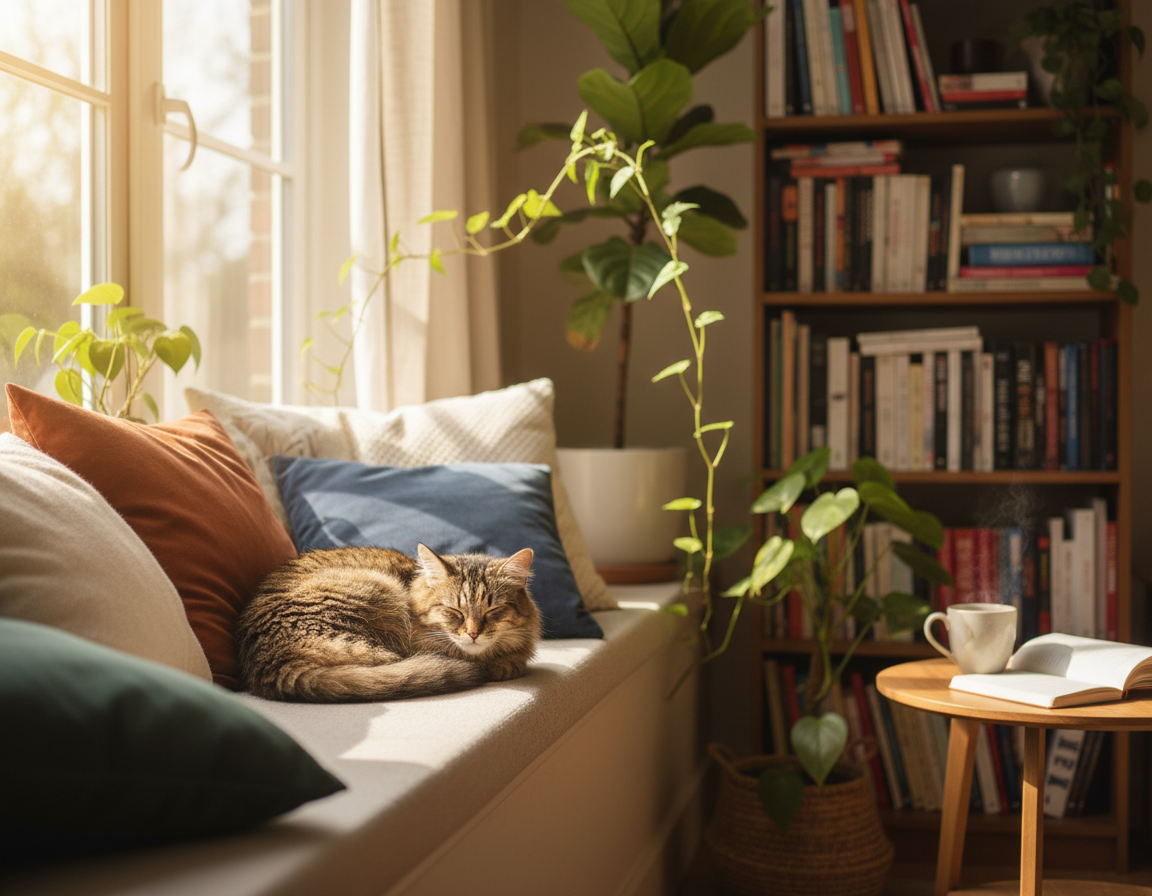 macska szieszta időszak