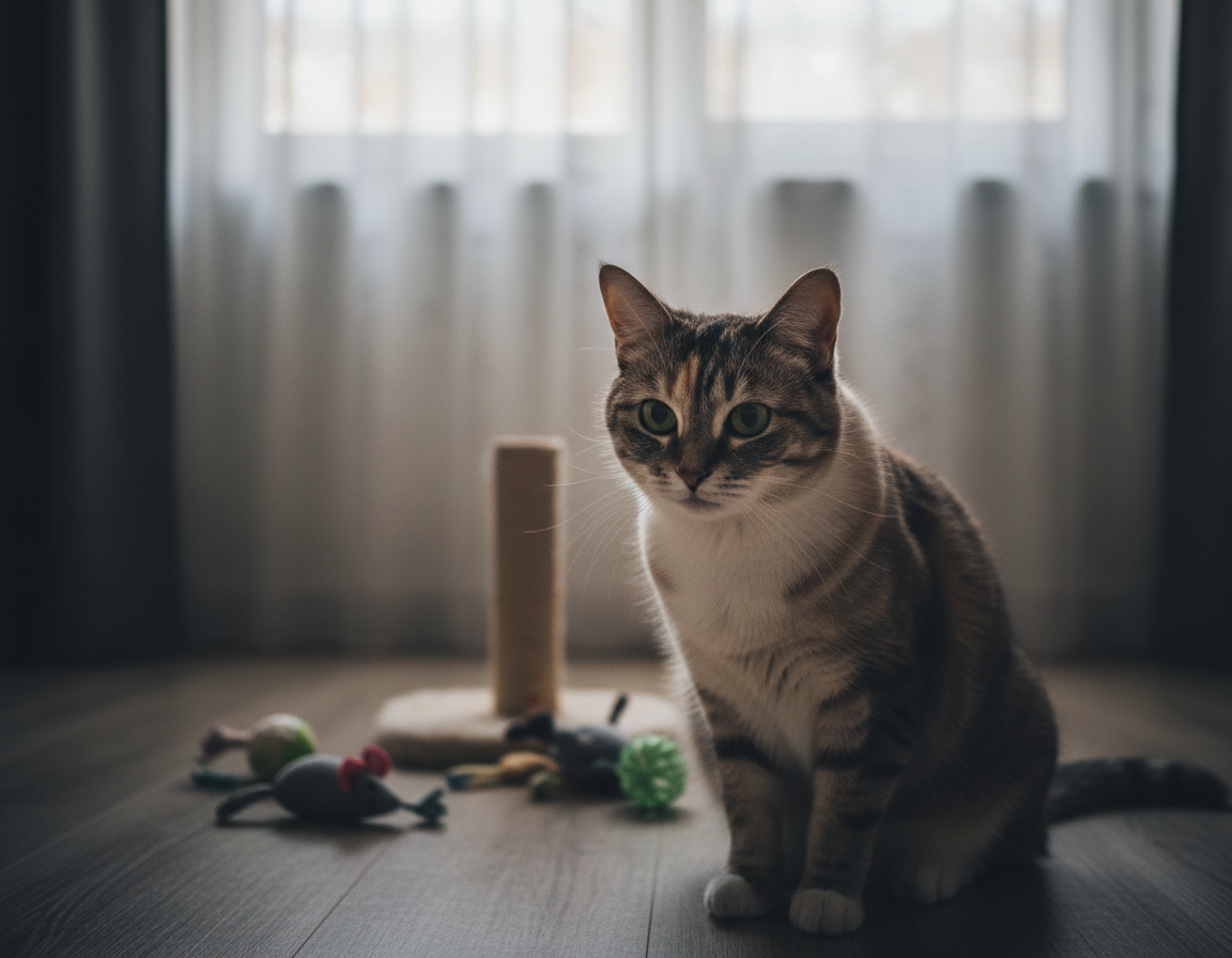 macska szocializáció hiánya