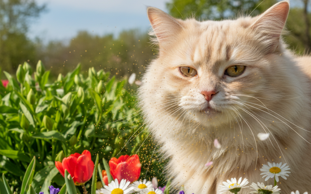 Macska tavaszi allergia – Minden, amit tudnod kell róla!