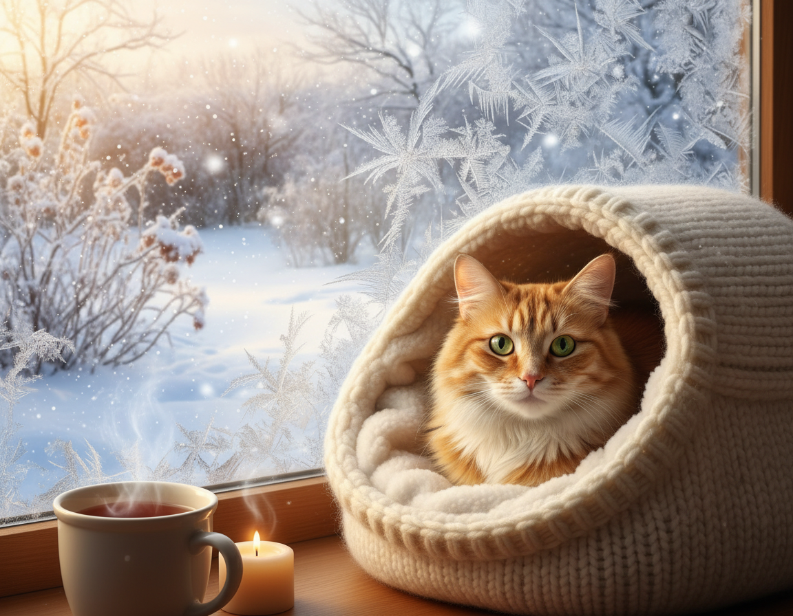 macska téli fagyveszély