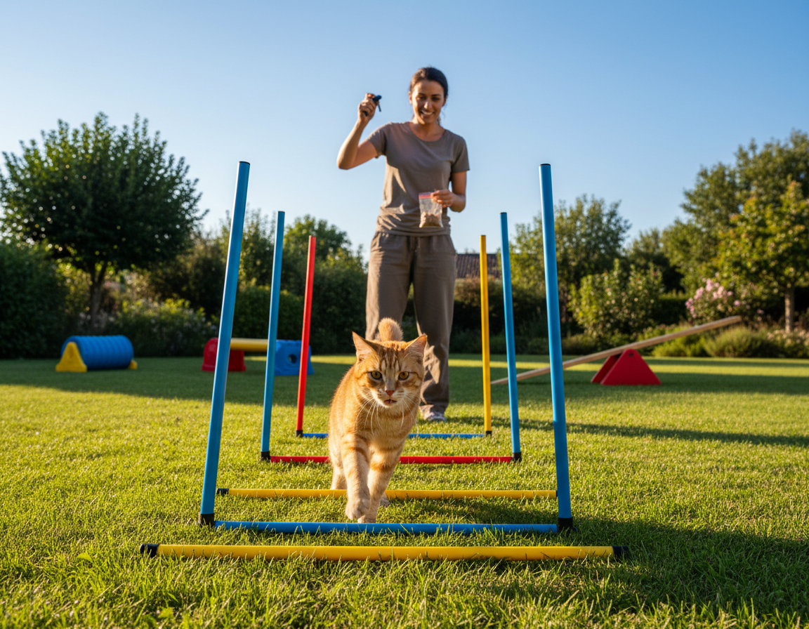 macska ügyességi tréning